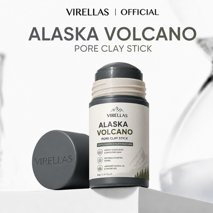𝐀𝐥𝐚𝐬𝐤𝐚 𝐕𝐨𝐥𝐜𝐚𝐧𝐨 𝐏𝐨𝐫𝐞 𝐂𝐥𝐚𝐲 𝐒𝐭𝐢𝐜𝐤 – Blackhead Remover & Gentle Exfoliating Face Mask